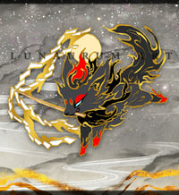 Mini Fox Shade Enamel Pin (preorder!)