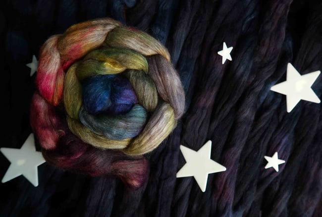 Preorder - TDF '26 Artemis II Gradient Combed Top Kit - 50/30/20 Polwarth/Alpaca/Silk