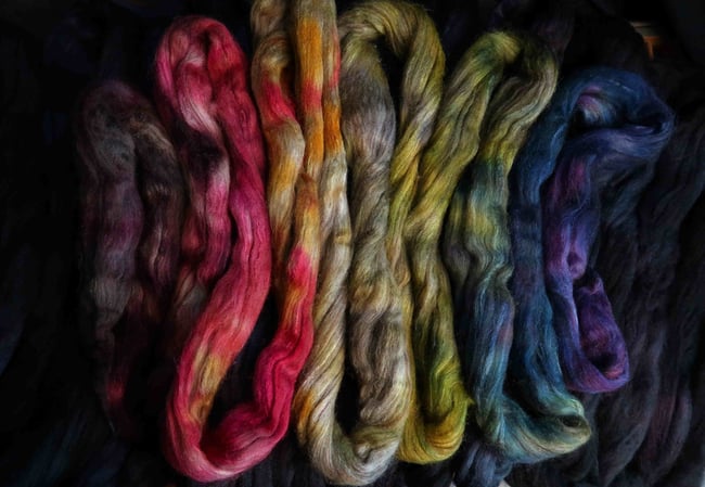 Preorder - TDF '26 Artemis II Gradient Combed Top Kit - 50/30/20 Polwarth/Alpaca/Silk