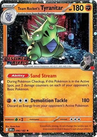 Team Rocket's Tyranitar (Prerelease) - Miscellaneous Cards & Products - Near Mint