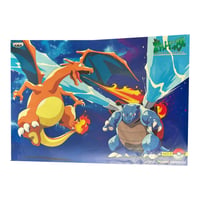 Pokemon Blastoise Charizard B2 Poster