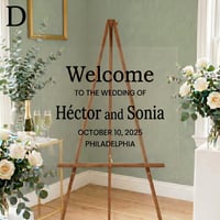 Image 5 of Wedding Welcome Sign