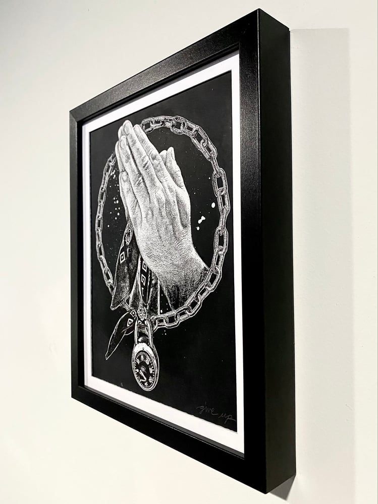 Image of 'smile prayer' original collage