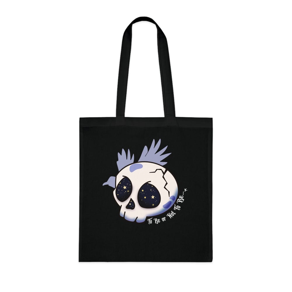 Image of Frog Leaf | Raven Skull | Dog Hearts Reading|Moon Tote Bags