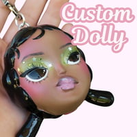 Image 1 of Custom Dolly Bag Charm