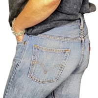 Image 9 of Men's Levis 527, Vintage 2004 Jean SZ 31/30 Low boot cut, med wash , 100% cotton 
