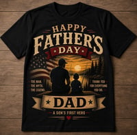 Image 1 of Father’s Day Unisex 50/50 DryBlend T-Shirts – Son & Daughter Collection