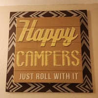Happy Campers sign