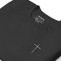 Image 5 of Embroidered Cross T-shirt