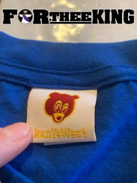 Image 3 of Kanye West - School Spirit 2004 Tour T-Shirt - Blue