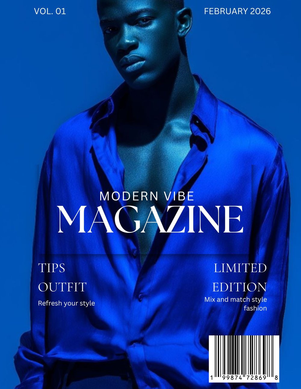 Image of MODERN VIBE MAGAZINE VOL 1/14TH COVER 