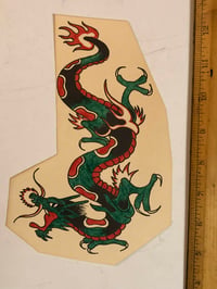 Image 1 of 70’s Spaulding & Roger’s dragon pork chop hand colored 