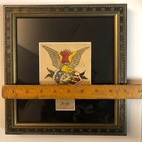 Image 3 of 1935 HAND PAINTED ROBERT "OKLAHOMA BOB" WILCOX Eagle flash 