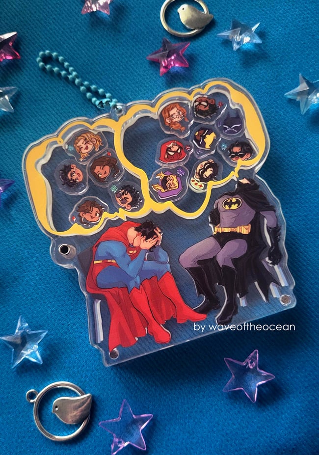 Superbat Tired Dads Shaker Charm (Compact Version!)