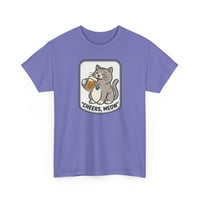 Image 5 of Cheers, Meow! Cat with Beer Graphic Tee
