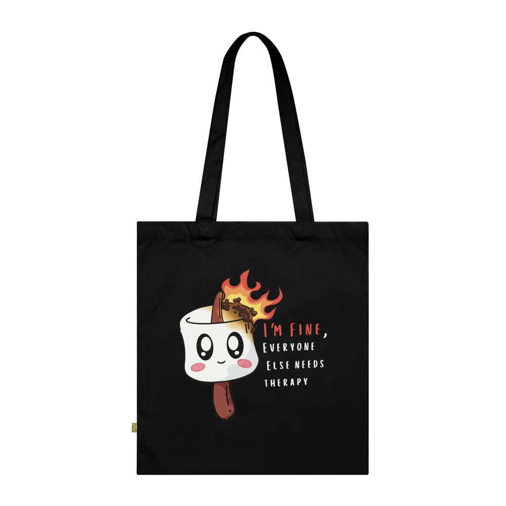 Image of I’m Fine…. |Find Inner Peace | Kiss My Dairy-ere| Feelin’ Froggy Tote Bags