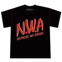 Image 1 of NWA - EFIL4ENERAZAN Tee - Black
