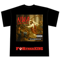 Image 2 of NWA - EFIL4ENERAZAN Tee - Black