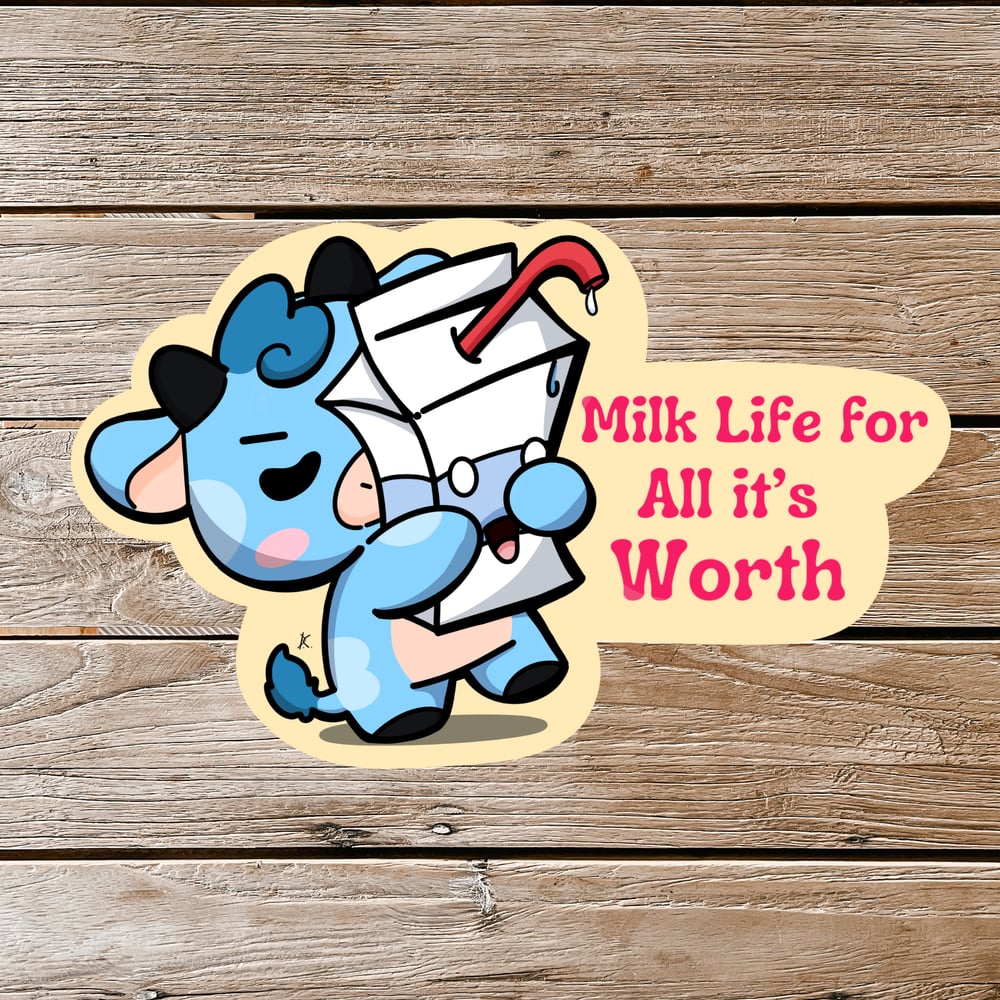 Image of Moo-dy  Stickers