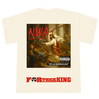 Image 2 of NWA - EFIL4ENERAZAN Tee - Cream
