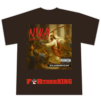 Image 2 of NWA - EFIL4ENERAZAN Tee - Brown
