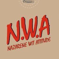 Image 3 of NWA - EFIL4ENERAZAN Tee - Khaki