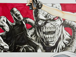 Image of Original Art : Resident Evil / Biohazard - Jill Valentine // Jacky Hua