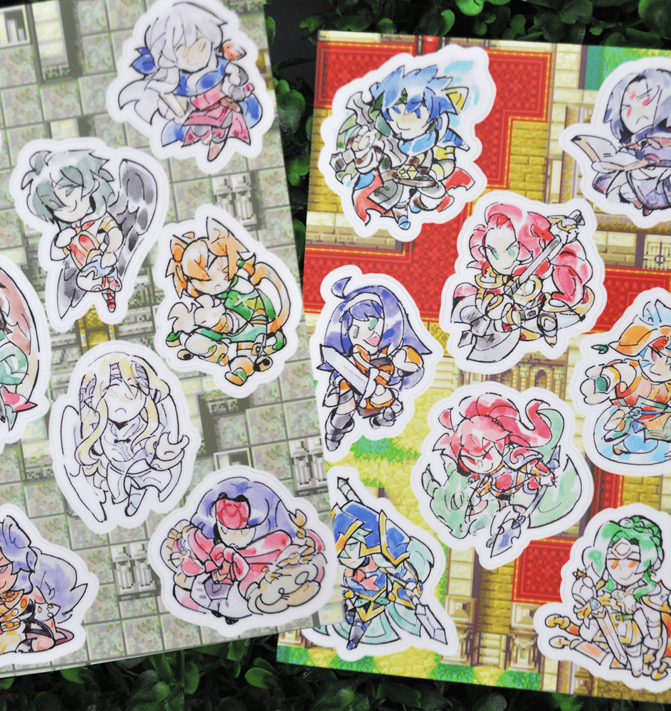 Image of NEW! FE Tellius Sticker Sheets 2026