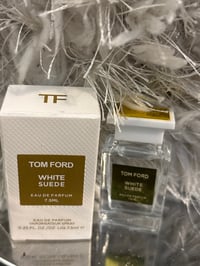 Tom Ford White Suede