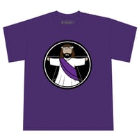 Image 1 of FTK Jesus Logo Tee - Purple