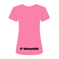 Image 2 of FTK  WMNS Jesus Logo Tee - Azalea