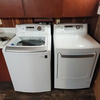 Image 1 of LG "True Balance" Washer & Dryer 