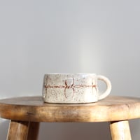 Image 1 of Barbed Wire Latte Mug no.1 [defect]