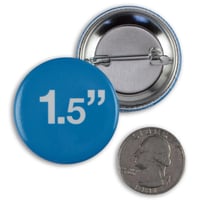 Image 3 of Abolish ICE 1.5" Pin Button / Magnet 2pc set