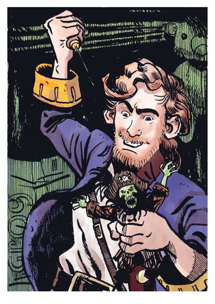 Image of Guybrush Threepwood Print