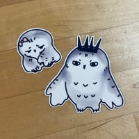 owl duo stickers