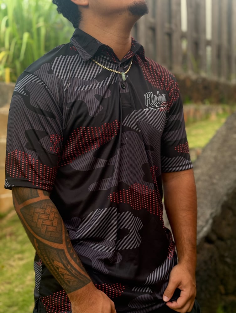 Image of HUI PŪ MEN'S DRI FIT POLO