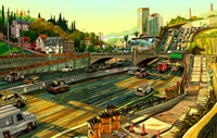 101 Freeway 5X7 Postcard 