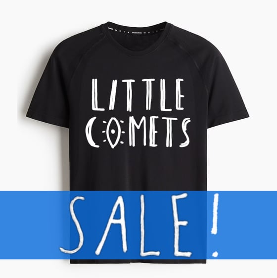 Image of SALE! Was £18 now only £13. New Design LITTLE COMETS LOGO T-Shirt