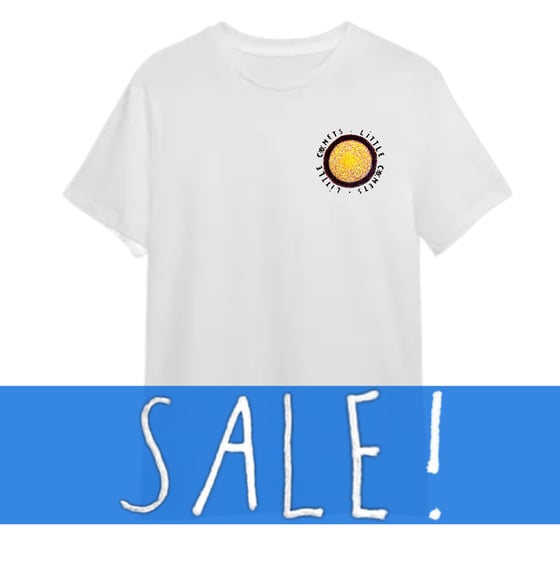 Image of SALE! Was £18 now only £13. New Design LITTLE COMETS CIRCLE LOGO T-Shirt
