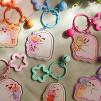 Image 2 of Boba Ghosts ~ Keychains