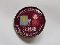 Villa V Forest Europa league badge 