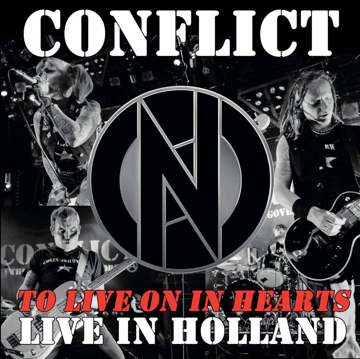 Image of CONFLICT - To Live On In Hearts - Live in Holland CD