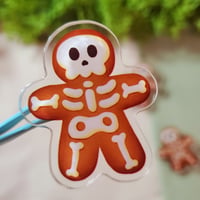 Image 1 of Skelly Gingy ~ Pins