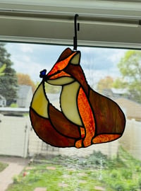 Image 1 of Fox with  butterfly made to order