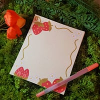 Image 2 of Strawberry ~ Notepads