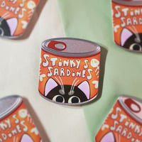 Image 3 of Stinky Sardines Can ~ Buttons
