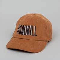 Image 2 of Brown Corduroy Roadkill Embroidered 5 Panel 