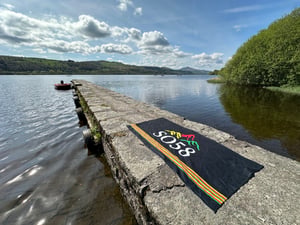 Image of ‘Mountains of 58’ Beach Towel 