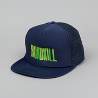 Image 2 of Road Kill Classic Trucker Cap Navy